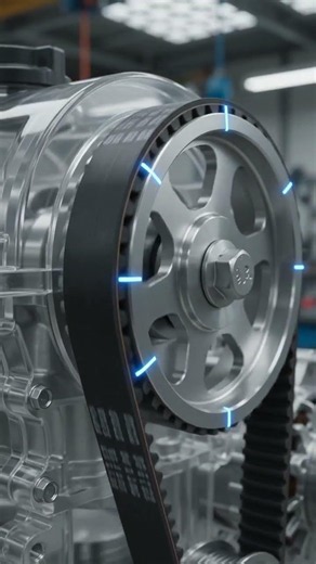 How a Timing Belt Works | 3D Engine Animation