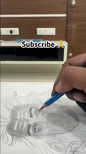Powerful Shiva Sketch | How to Draw Lord Shiva Easily #art
