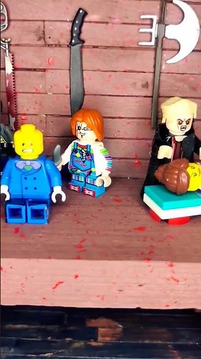 Scary lego horror figures setup for you
