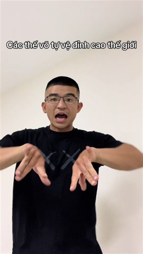 Các thế võ tự vệ hiệu quả và thú vị