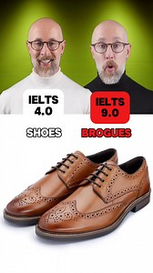 Do you know these shoes in English? Trainers – Comfortable, sporty shoes designed for exercise or casual everyday wear. High heels – Shoes with raised heels that elevate the back of the foot, often worn for fashion or formal occasions. Loafers – Slip-on shoes with a low heel and no laces, known for their smart-casual style. Brogues – Leather shoes featuring decorative perforations, often with a classic, formal look. Platform shoes – Shoes with thick, elevated soles that add height along the enti