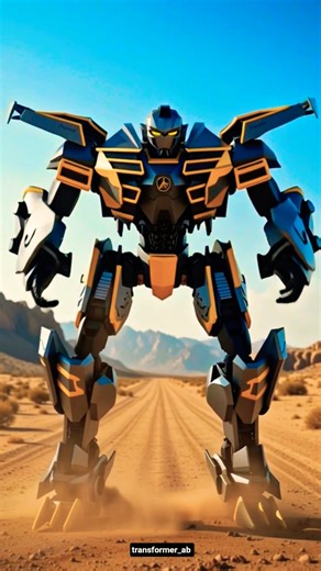 🚗💥Lamborghini Aventador SVJ Turns Into a Robot! #shorts #ai #ferrari #transformers #robot