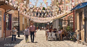 32K views · 148 reactions | Day 5 of our Bulgaria tour begins with a walking tour of Plovdiv's old town — and then the remainder of the day is free for you to explore. Check out the Mousetrap District, a vibrant and fun-loving corner of town where foodies and creative young people congregate. Tour info: www.ricksteves.com/tours/eastern-europe/bulgaria | Rick Steves' Europe | Facebook