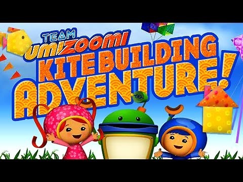 ★ Team Umizoomi - Kite Building Adventure (Shapes and colors Game)