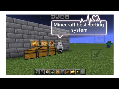 The ULTIMATE Minecraft Auto-Sorting System Perfect Item Sorter for Minecraft 1.20+ Easy & Expandable