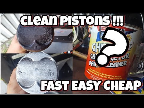 Clean pistons/ remove carbon super easy!