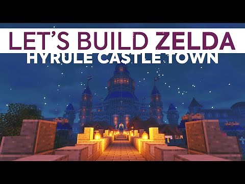 Hyrule Castle Town in Minecraft | Let's Build Zelda