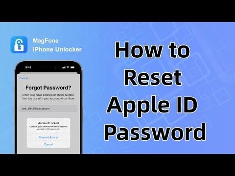How to Reset Apple ID Password (Official Methods + MagFone iPhone Unlocker)