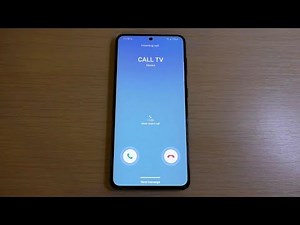 Samsung S21 Incoming Call