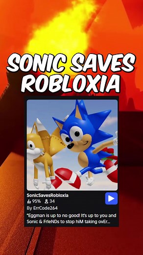 Sonic Saves Robloxia: Unveiling the Dark Secret