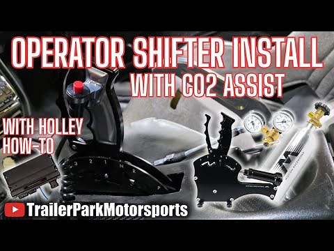 Operator Shifter Install with CO2 Assist and Holley Configuration