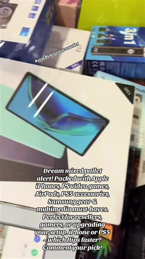 Exciting Dream Mixed Pallet: Apple & PlayStation Gear