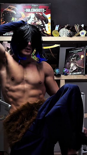 Inosuke Hashibira Cosplay from Demon Slayer