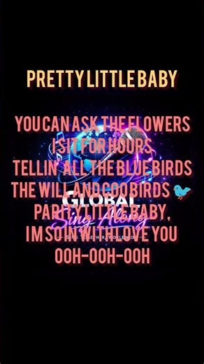Pretty Little Baby Karaoke 🎤 | Full Song with Lyrics | Sing Along Version HD #singalong #lyrics