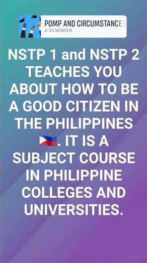 National Service Training Program 1 and 2 (NSTP 1 AND NSTP 2)