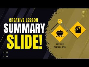 📊 Smart PowerPoint Summary Slide for Teachers | Make Learning Recaps Fun & Visual