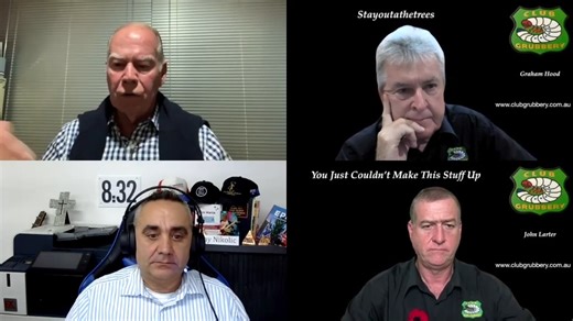 33K views · 1.2K reactions | Tonight on Club Grubbery. As social media around the world erupts with rage at the millions who have been duped into the jab and politicians scramble to explain themselves we have to ask? Why is this not front page news? Joined tonight by regulars MP Russell Broadbent and lawyer Tony Nikolic to discuss the proper response to this disaster. You just couldn't make this stuff up. God bless. Hoody and Johnny | Graham Hood | Facebook