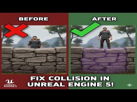 How to Fix Collision on Imported Assets in Unreal Engine 5 (UE5.7 Updated)