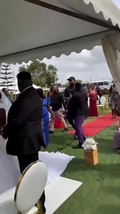 An ex-lover tried to disrupt the wedding of his ex-girlfriend but the security were able to stop him | Bestlady Post & Weddings
