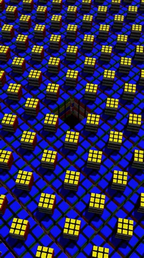 Spinning Rubik's Cube Layers 🧩🔄