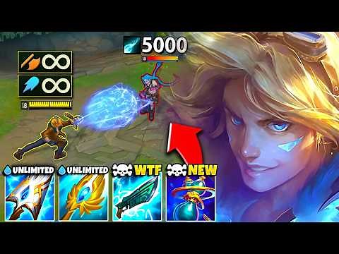 Ezreal but I have UNLIMITED AD and AP scaling (NEW SEASON 16 EZREAL BUILD)