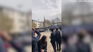 Students at Pimlico Academy protest 'discriminatory' dress code