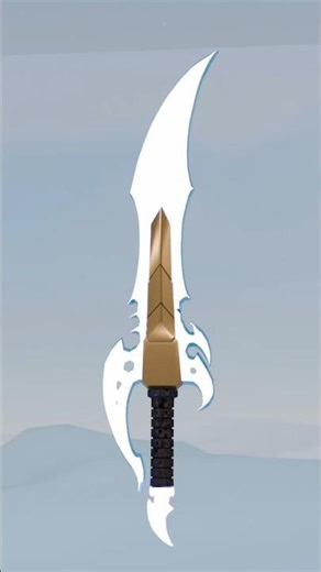 Sword Frost 3D ❄️⚔️ | subscribe for more! #blender3d #gamedev #unity #unrealengine #3dmodeling