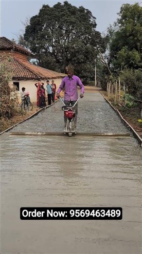 Best Screed Vibrator with Honda Engine | Concrete Leveller #concreteleveller #screedvibrator #vibrtr