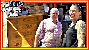 39K views · 1.8K reactions | WE BOUGHT AN ANTIQUE MARBLE-TOP DRESSER AT THIS GARAGE SALE! Another garage sale with great people!! This guy had some great stuff including an awesome barrister's bookcase!! We couldn't afford the bookcase, but we DID grab an old marble-top dresser! | Bargain Barons | Facebook