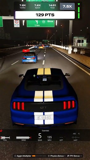 No Hesi Mustang GT High Speed Run Online PC Controller