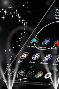 啟動器黑色主題