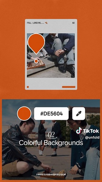 Elevate Your Content with Color Using Unfold App