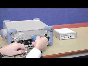 Connecting a spectrum analyzer to PC