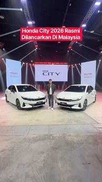 Honda City 2026 Rasmi Dilancarkan Di Malaysia dengan harga bermula RM89,900!!