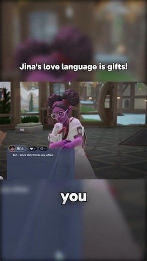 Jina’s Love Language is Gifts | Palia Romance