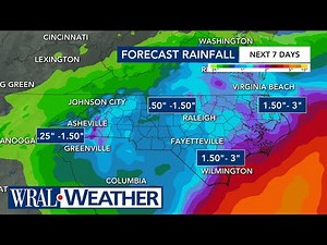 North Carolina Forecast: Rain and breezy weather in the forecast for Memorial Day weekend
