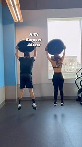 Here is your next BOSU Partner workout 💪😎 Grab your gym partner, BOSU ball and a light-to-medium weight 🏋️ @maneuverrr gives lots of great HIIT moves and mobility exercises to do on the BOSU ball! 👏1. Side shuffles (30 seconds)2. Side to side Leg/Quad burner (the viral Tipsy balance challenge) 3. Squat —> BOSU Halos (1 min)4. Plank Jacks (45 seconds)5. Mountain Climbers (45 seconds)6. Squat —> Front Raise (12 reps)7. BOSU Burpees (45 seconds) ~ Try it for 3 rounds little to no rest in betwee