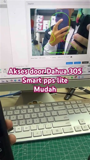 Accesss Door Dahua 305 , akses door pintu kantor face finger kartu #access #pintuotomatis