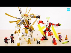 LEGO NINJAGO Golden Mech & Kai's Mech 71707