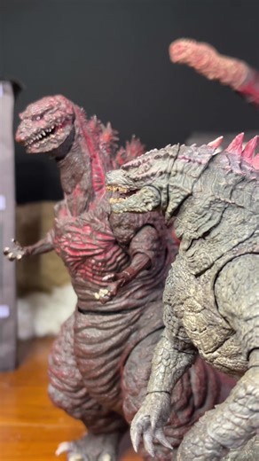 I guess that’s Shin’s new problem solving ##godzillaactionfigures##foryoupage##actionfigures##godzilla##kong