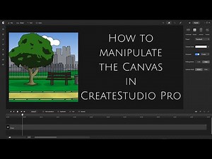 How to manipulate the Canvas in CreateStudio Pro