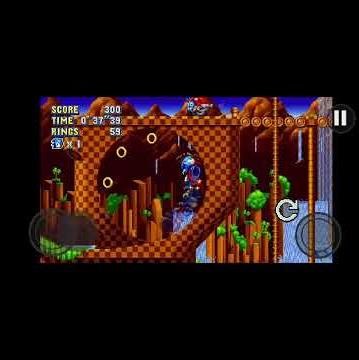 Green Hill act 2 speedrun(Sonic Mania)