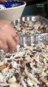 Capirotada. A Mexican Style Bread Pudding. This is just one of the many variations you can prepare. Typically I would use the more traditional bolillo rolls, but has leftover pan dulce. For more variations click onto the link below in the comments section. ENJOY #Capirotada | La Piña En La Cocina