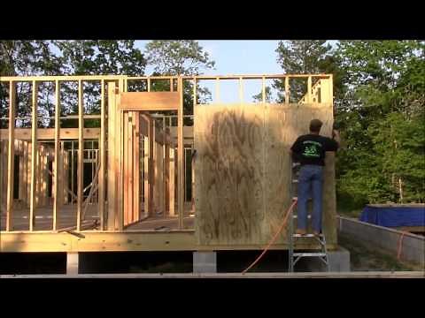 Building My Own Home: Episode 23 - Sheathing the Exterier Walls