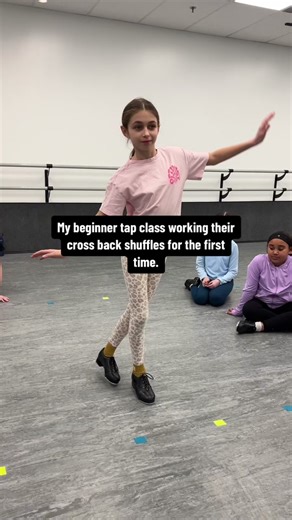 Mastering Cross Back Shuffles in Tap Dance Class