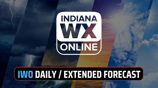 Good morning! Here is your daily forecast! Today will be partly cloudy with temperatures ranging from the low to mid 80s. Slightly cooler across Southern Indiana where clouds and shower activity increase throughout the day. Scattered showers or thunderstorms are possible this afternoon. Severe weather is not expected. Tonight, rain chances increase across the state with best chances across Southern Indiana and NW Indiana. A rain gap may develop tonight into tomorrow across Central Indiana depend