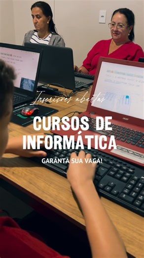 Inovactive Marketing Digital®️ on Instagram: "🚨 INSCRIÇÕES ABERTAS – CURSOS PRESENCIAIS DE INFORMÁTICA E EXCEL AVANÇADO EM MUZAMBINHO 💻📊 Se você quer aprender informática do zero, se atualizar ou evoluir para o Excel Avançado, essa é a sua chance. 🔹 TURMA 1 – INÍCIO IMEDIATO Curso de Informática Básica – Presencial 📅 Início: sábado, 24/01/2026 🕗 Horário: sábados, das 08h às 11h 📍 Local: Inovactive – Muzambinho/MG ⏳ Duração: 3 meses 💰 R$ 390/mês ou 10x de R$ 131,55 no cartão 📘 Material d
