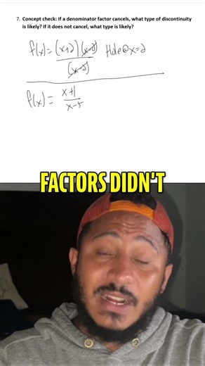 Hole or Vertical Asymptote? Use This Shortcut