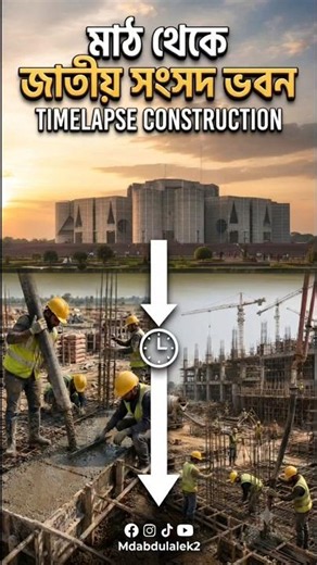 How Bangladesh Built the National Parliament | Louis Kahn's Architectural Masterpiece Construction