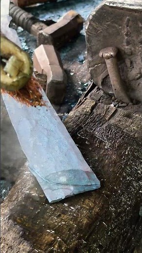 manual iron cutting techniques #fypviralシ #satisfying #forgedfromiron #viralshort #shortviralシ #usa